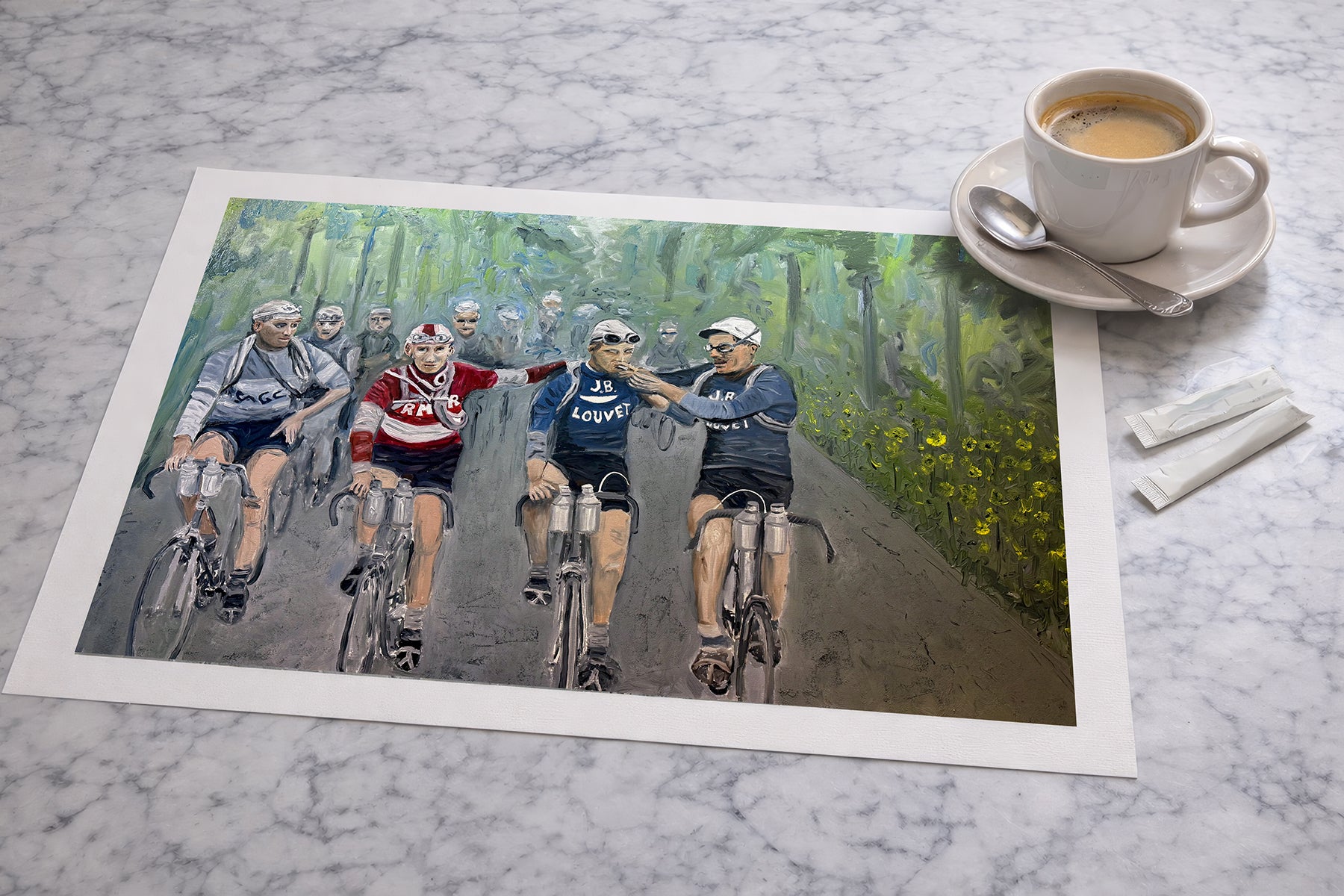 1927 Tour de France - A Cigarette in Motion