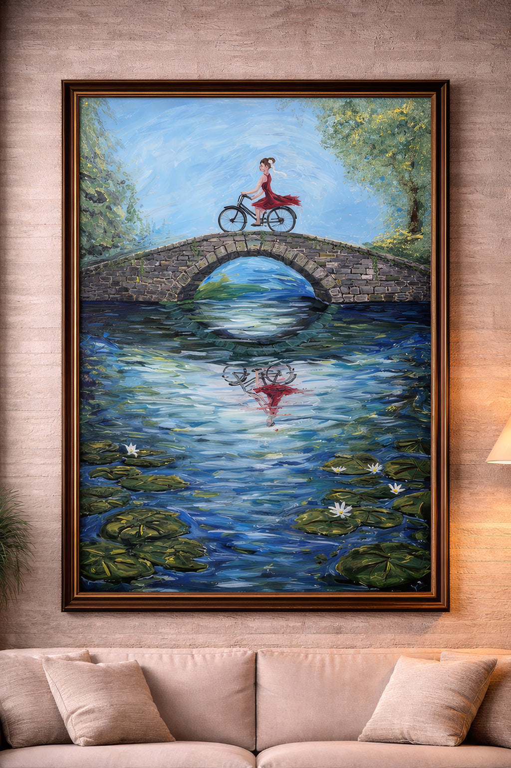 Girl On A Bridge - Day