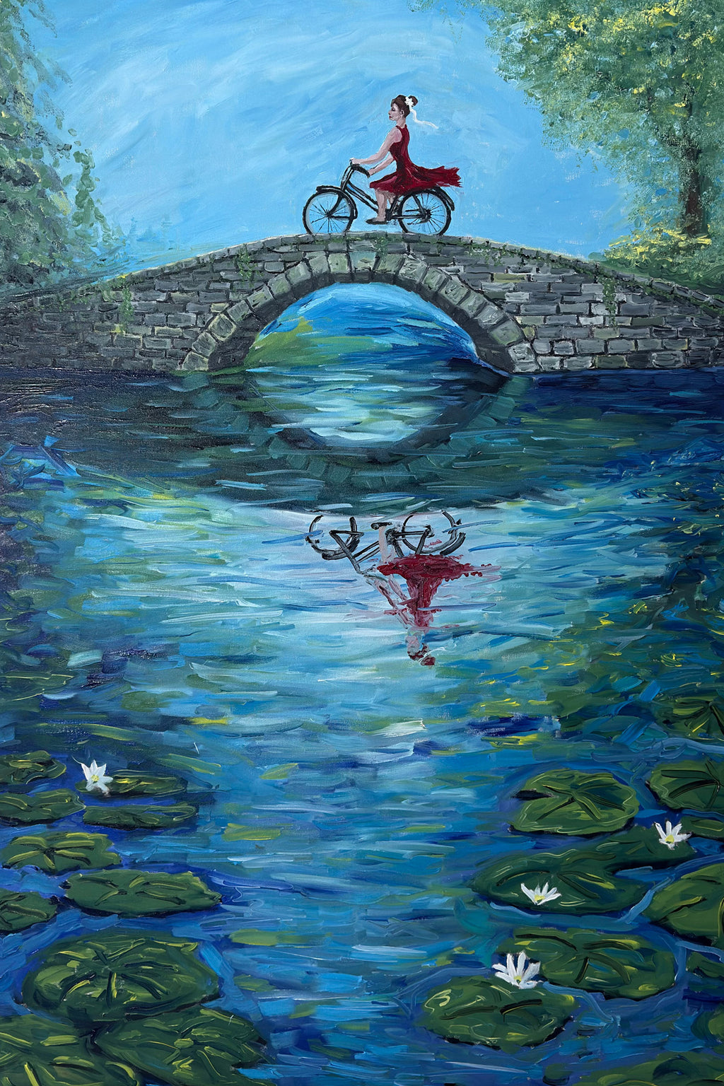 Girl On A Bridge - Day