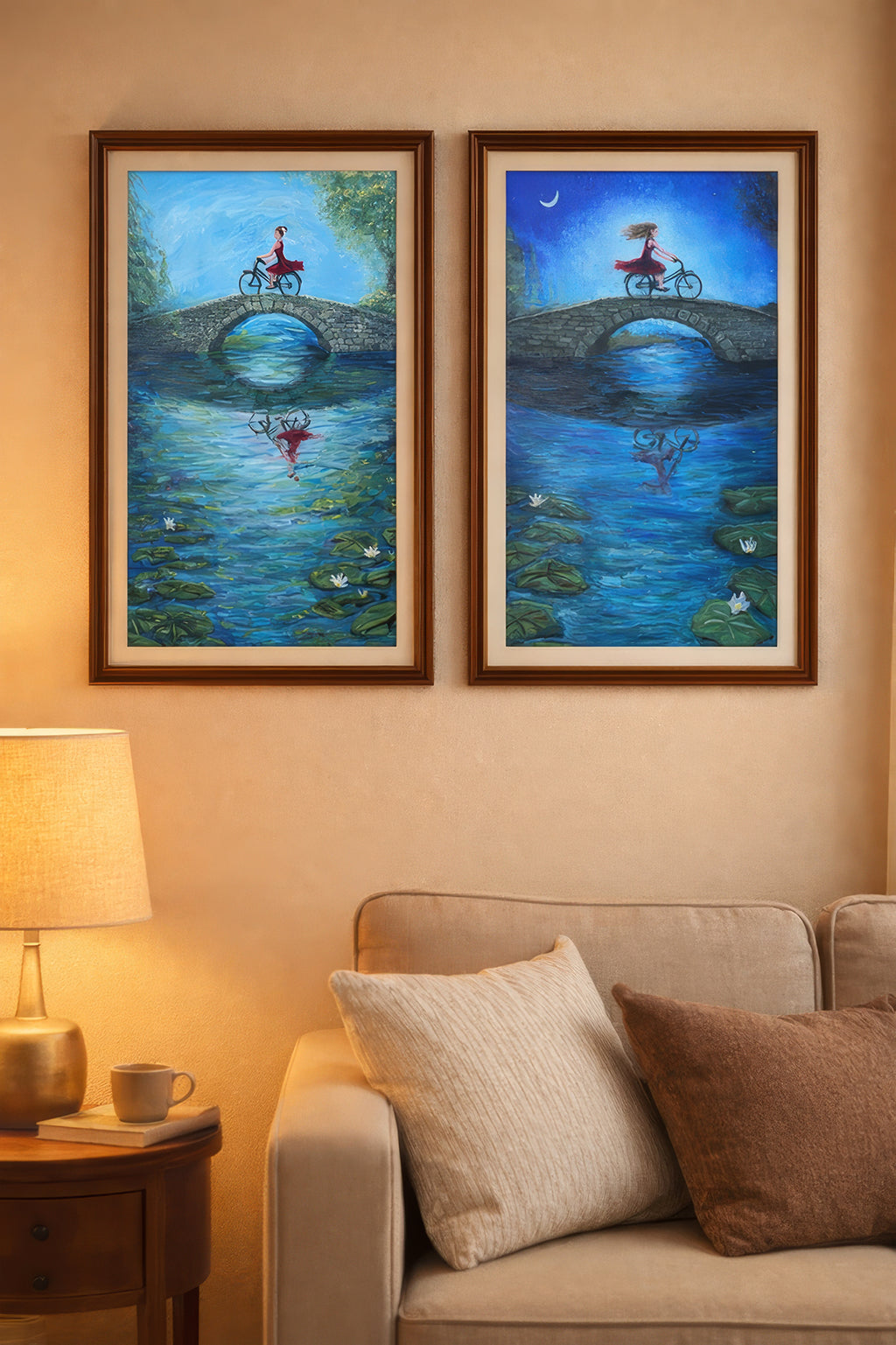 Girl On A Bridge - Day